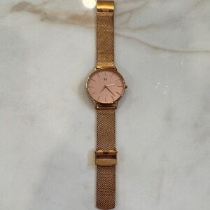 MVMT Gold Mesh Strap Watch